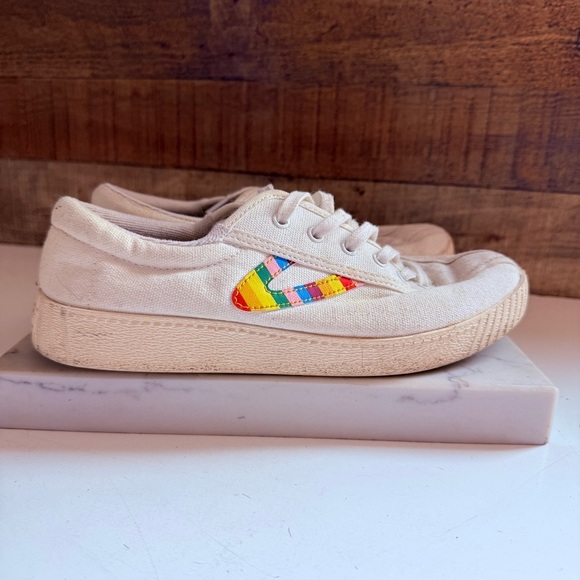 Tretorn Nylite Canvas Limited Edition Rainbow PRIDE Sneakers - Picture 3 of 8